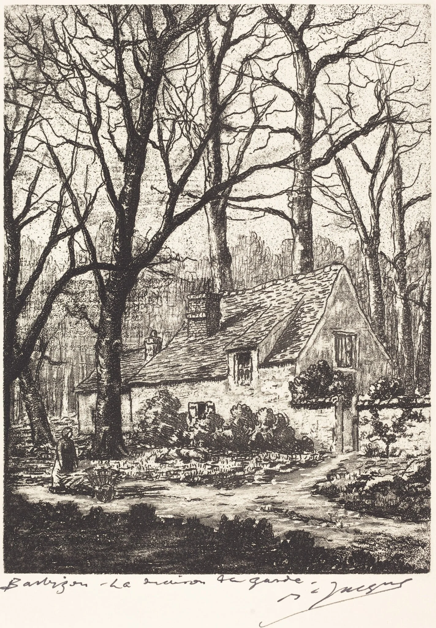 Barbizon: La maison de garde