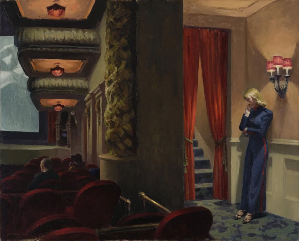 Untitled, by Edward Hopper, oil, 1939