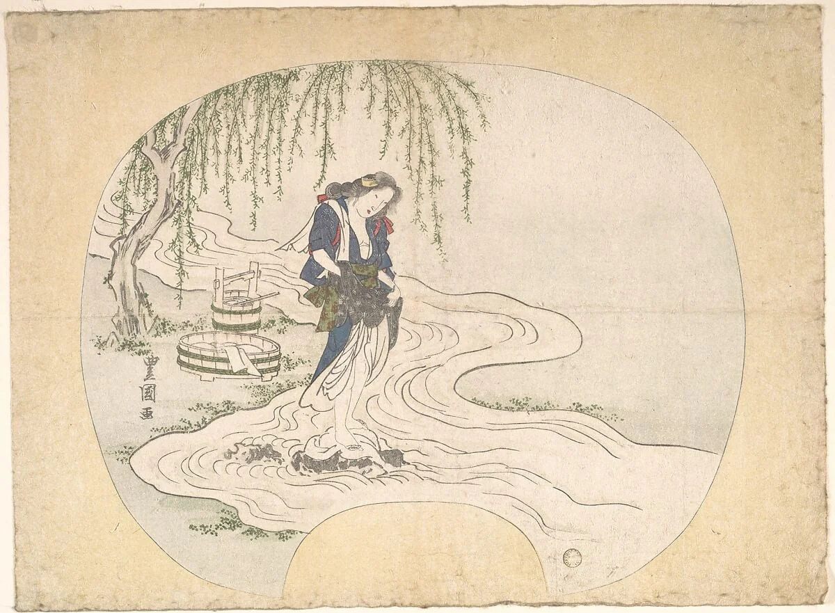 Untitled, by Utagawa Toyokuni II, ink, 1828
