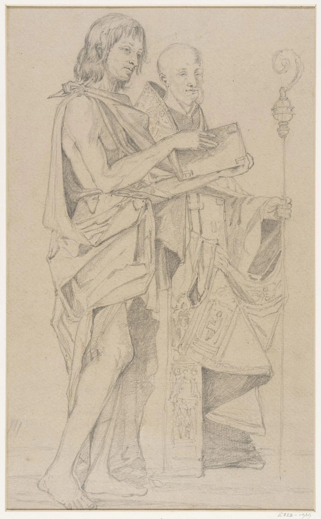 St. Nazzaro and St. Celso: study of part of an altarpiece by Bartolommeo Montagna
