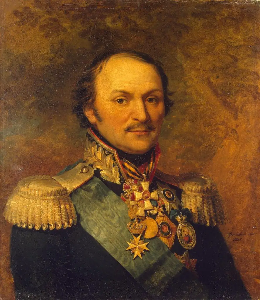 Portrait of Matvey I. Platov (1753-1818) (copy after the 1814 original made in Britain ?)