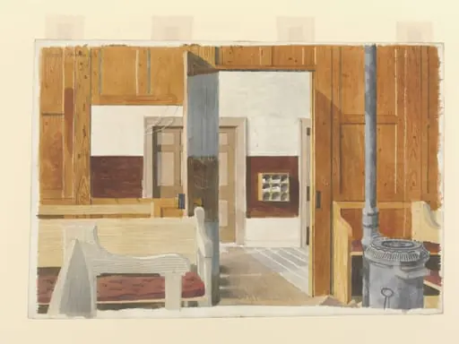 Interior of the Friends Meeting House, Great Bardfield