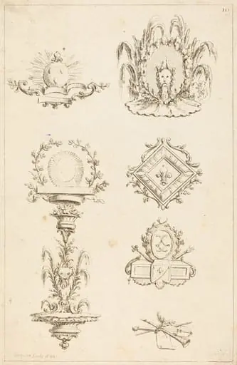 Designs for Tail-Pieces: pl. 10