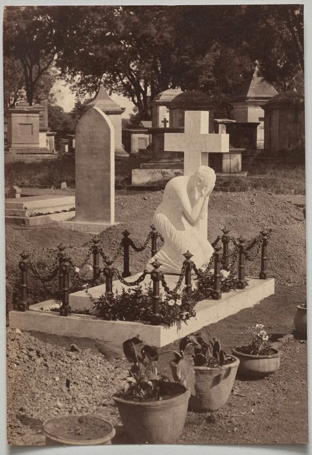 Grave of Dr. Falwasser, Neemuch (recto, left)