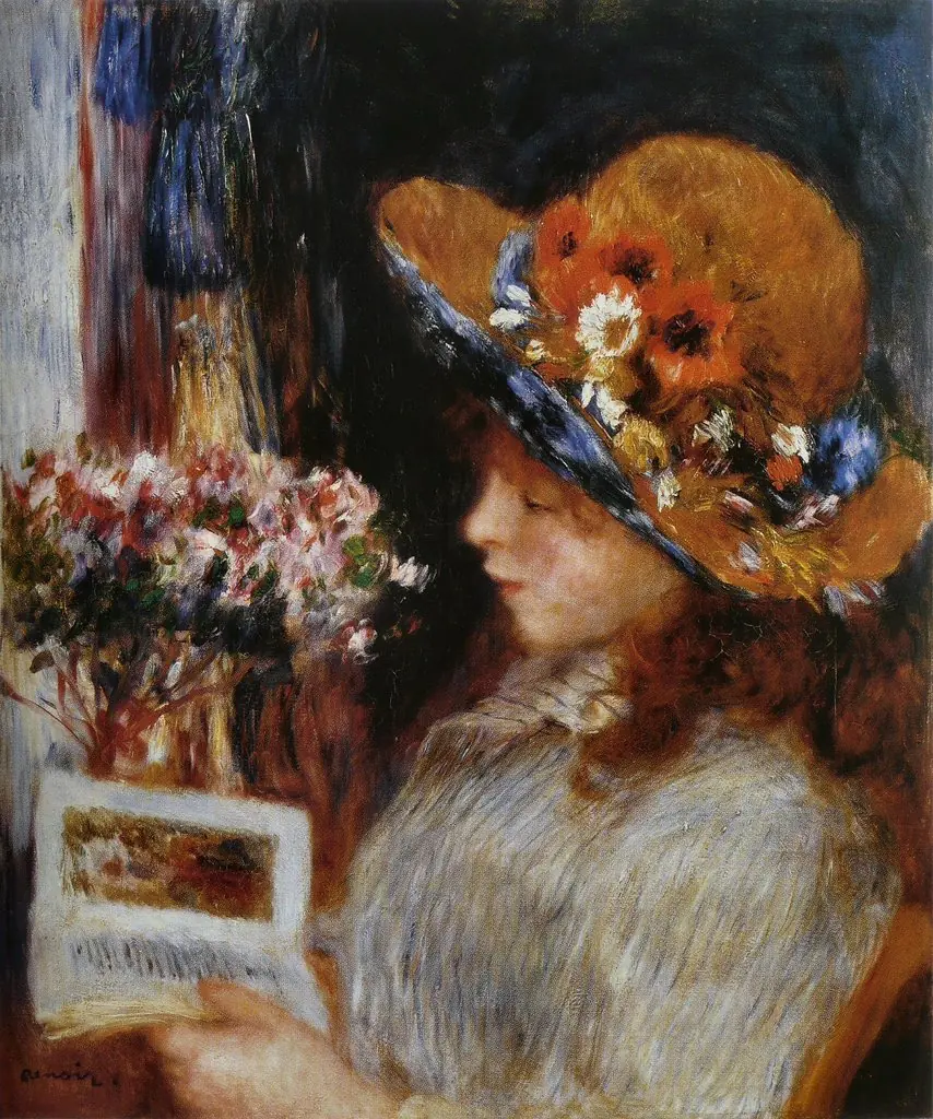 Young Girl Reading