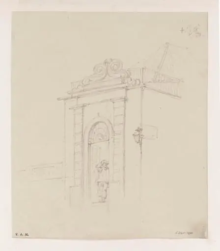 A figure in a doorway, Macau