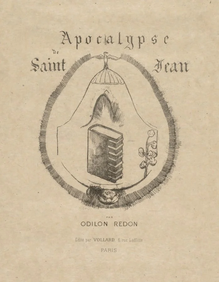 Cover, by Odilon Redon, 1899