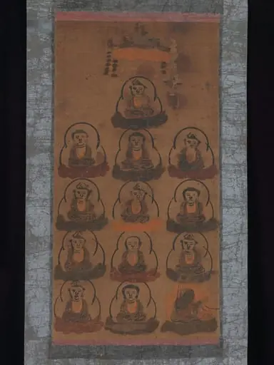十三仏図大津絵|Ōtsu-e of Thirteen Buddhist Deities