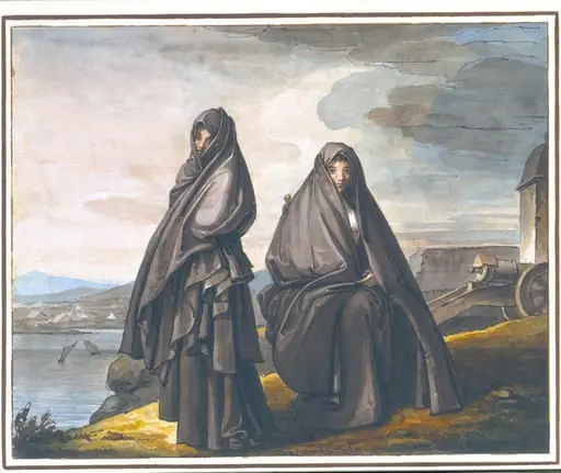 Two Women of Trapani, Sicily