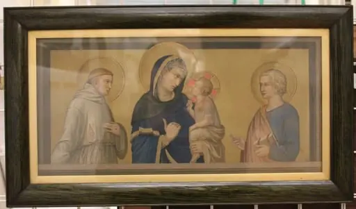 Virgin and Child with St John and St Francis