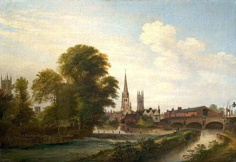 Junction of River and Canal, Derby