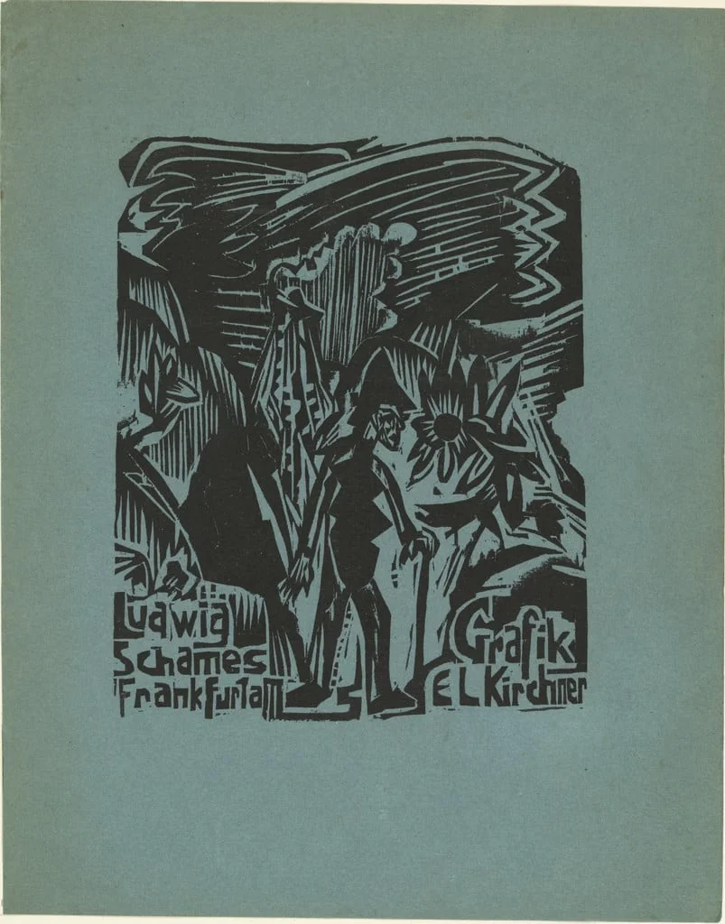 Untitled, by Ernst Ludwig Kirchner, ink, 1919