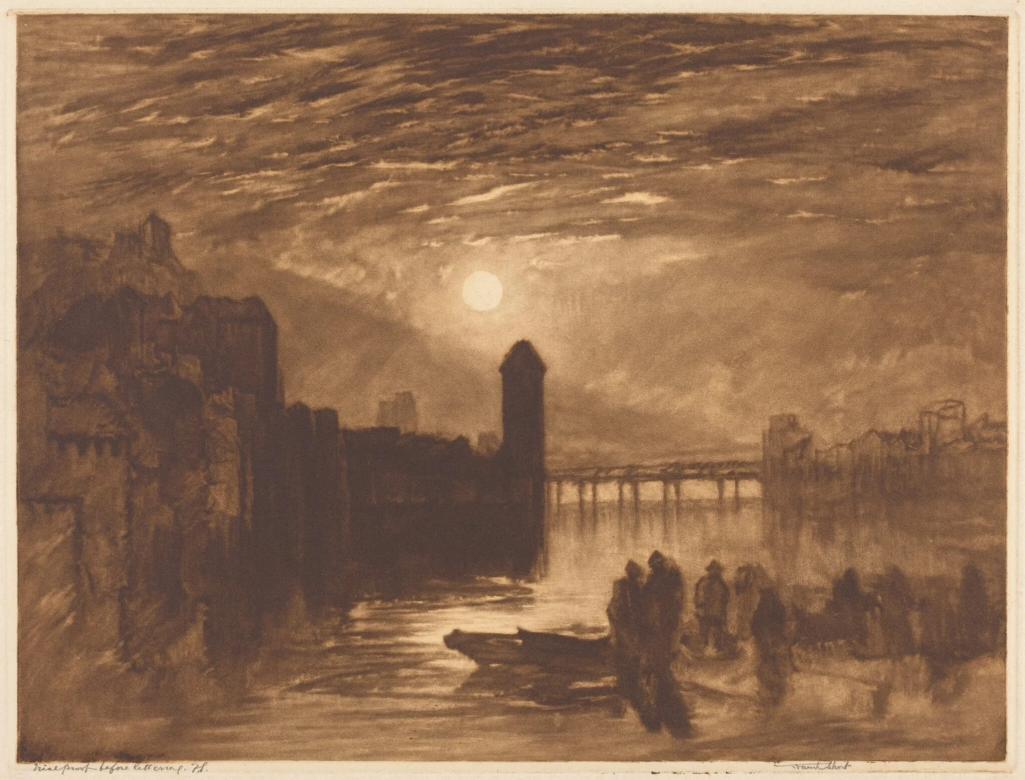 Moonlight on a River