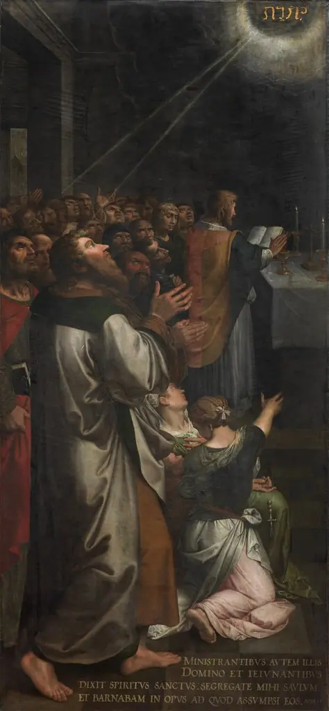 The sending forth of Paul and Barnabas (Acts 13:2)