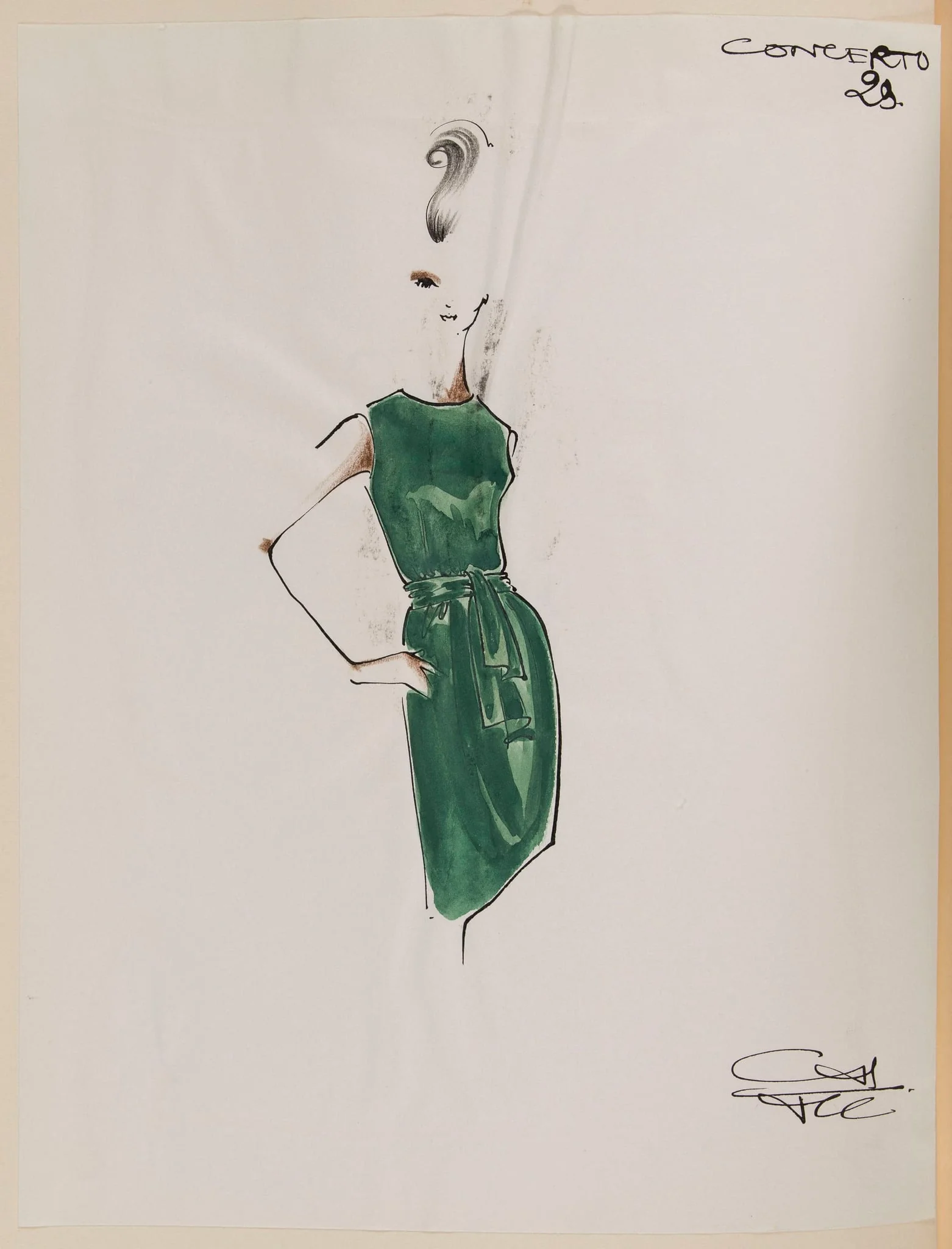 Concerto, by Marie-Louise Carven, 1963