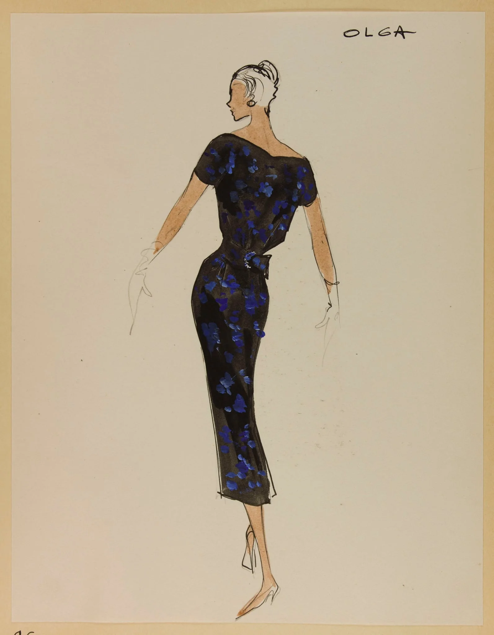 Olga, by Marie-Louise Carven, 1955