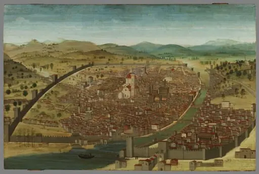 View of Florence from the South West