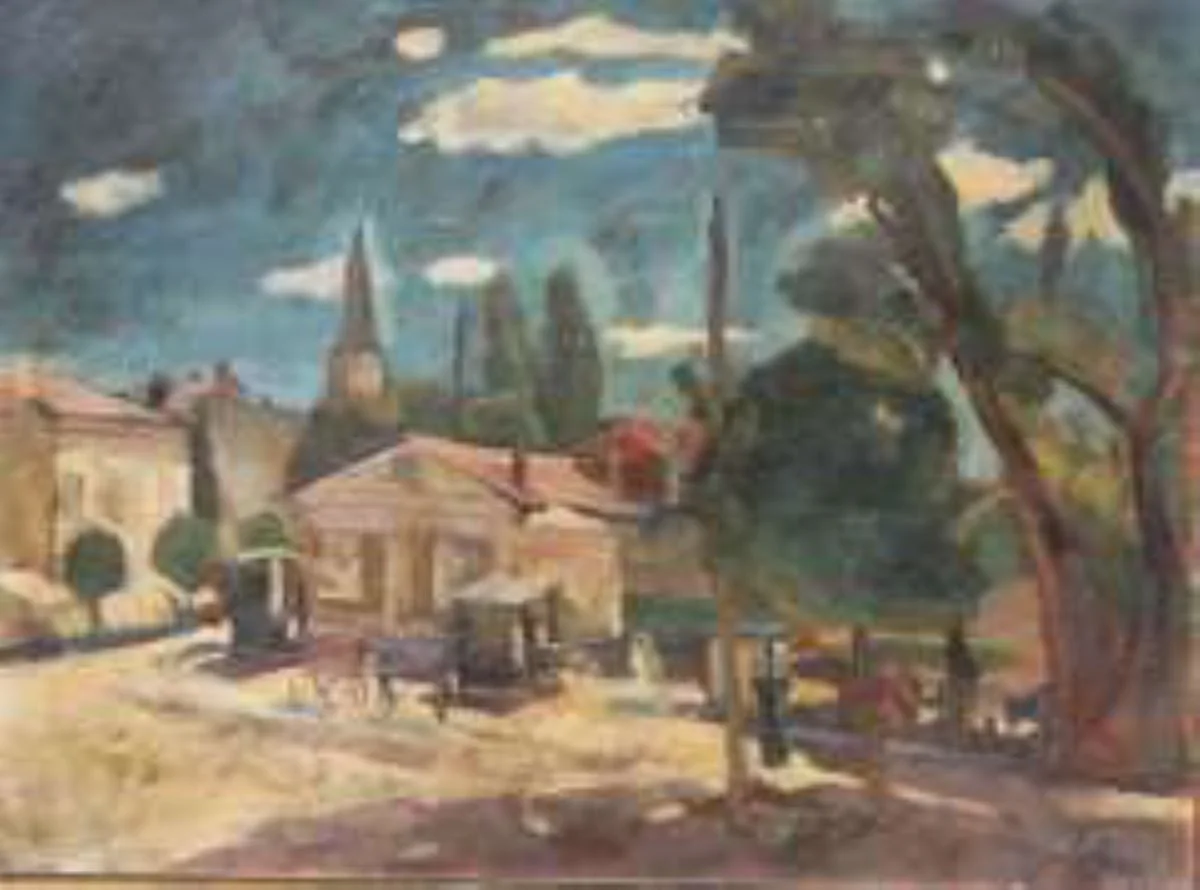Peisaj din Cluj, by Sándor Szolnay, unspecified, 1930