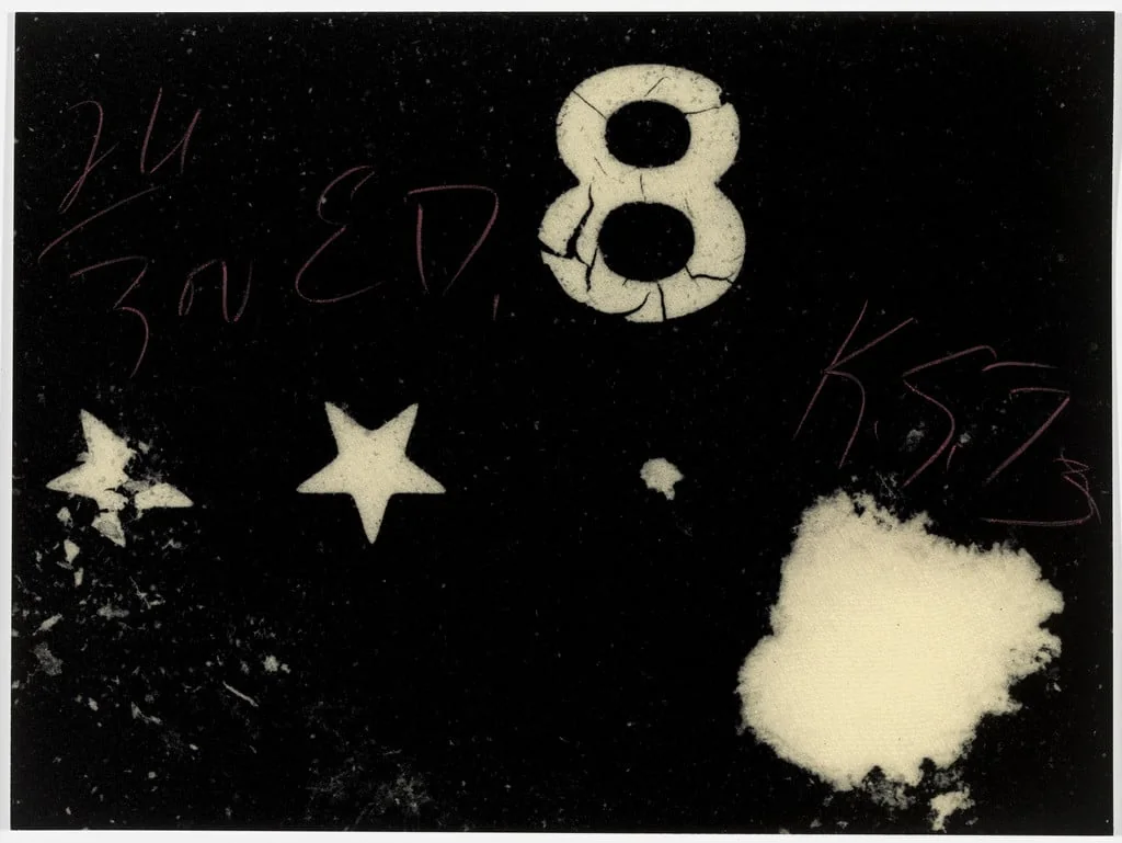 Untitled, by Keith Sonnier, ink, 1973