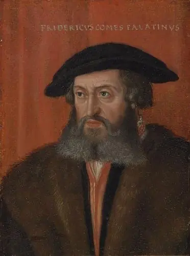 Portrait of elector Frederick II, the wise of the Palatinate"