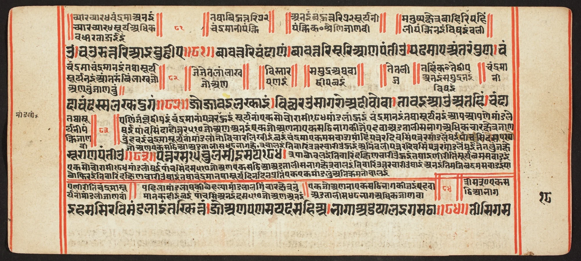 Tantric Manuscript, "Sangrahani Sutra", by Unknown, unspecified