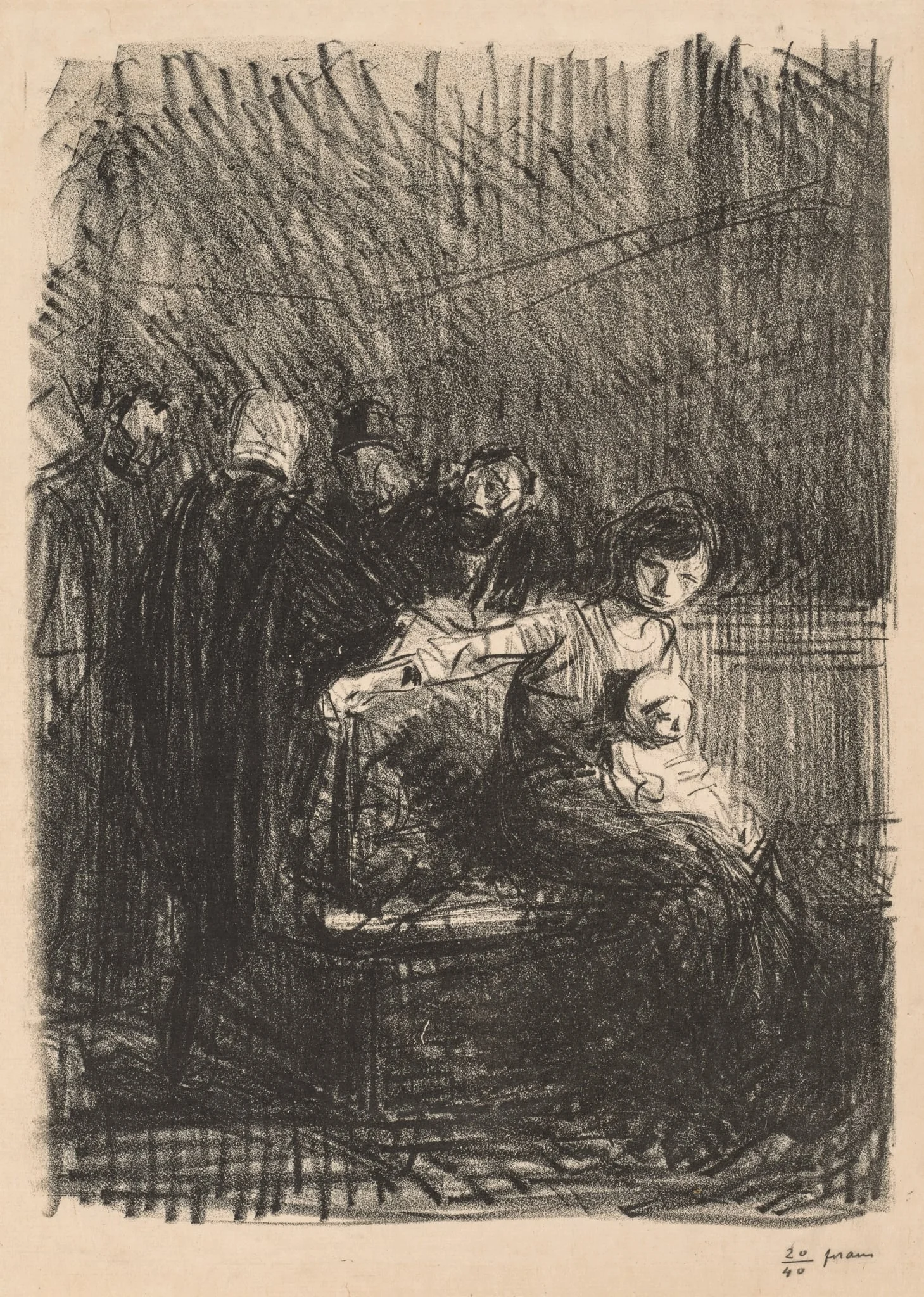 Court Recess, by Jean-Louis Forain, 1904