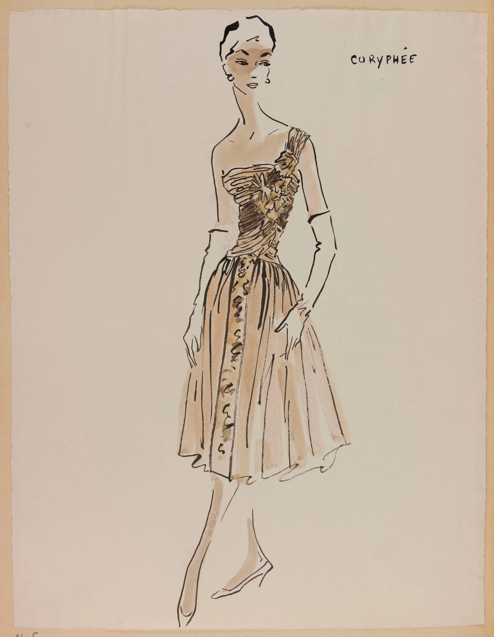 Coryphée, by Carven, 1956