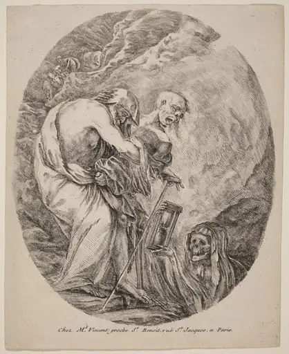 Death with an Old Man