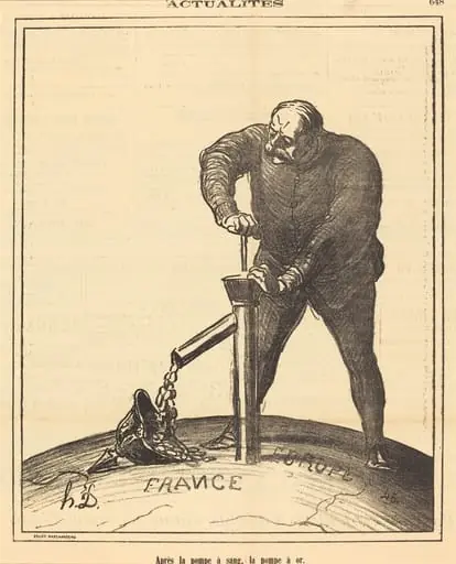 Après la pompe a sang, la pompe à or