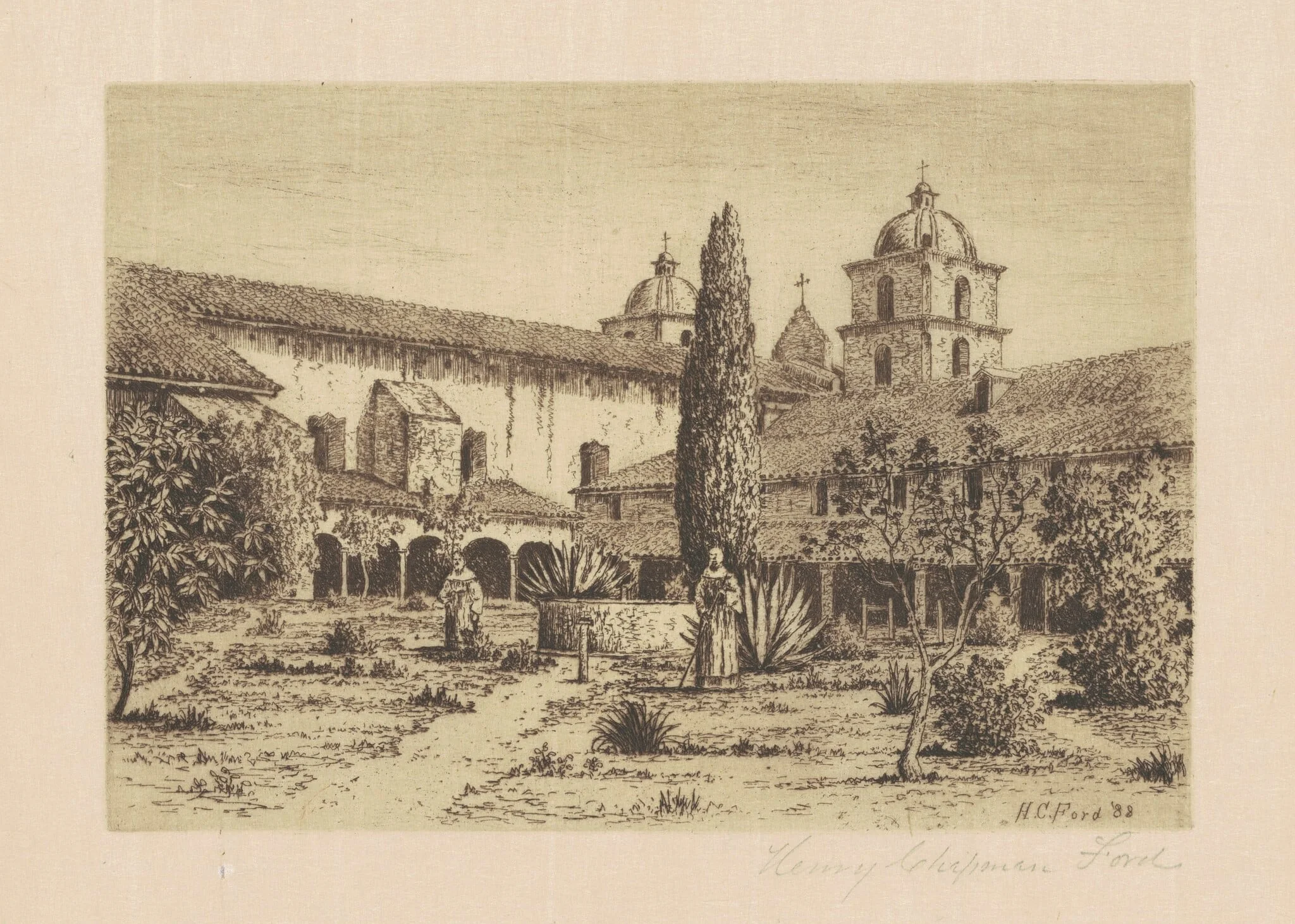 Garden, Mission Santa Barbara