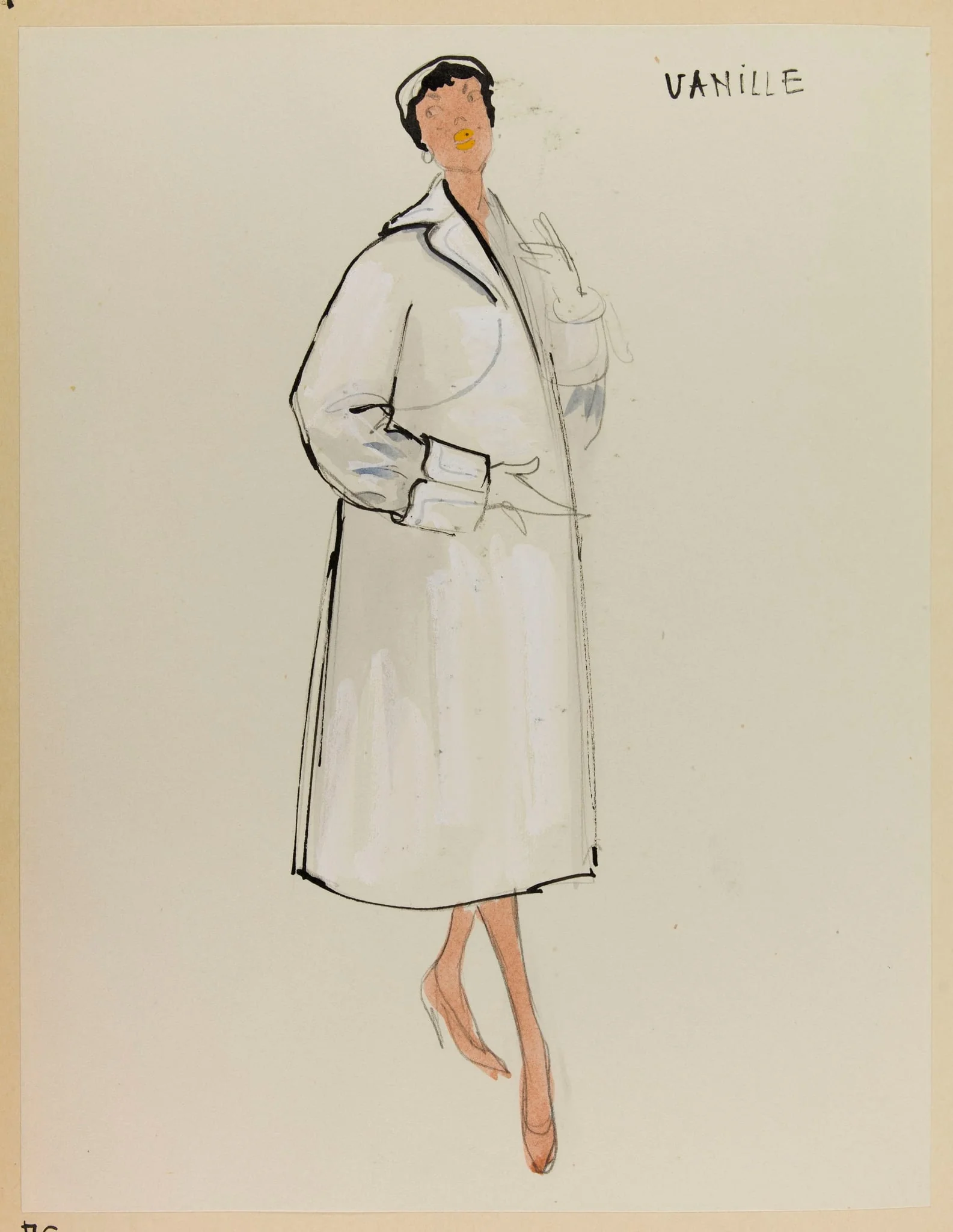 Vanille, by Marie-Louise Carven, 1953