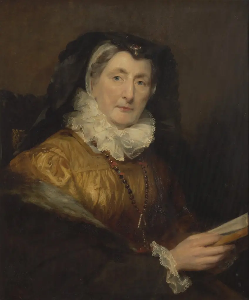Portrait of Mrs W. Collins