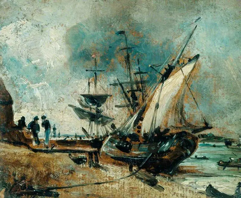 Shipping in the Orwell, near Ipswich