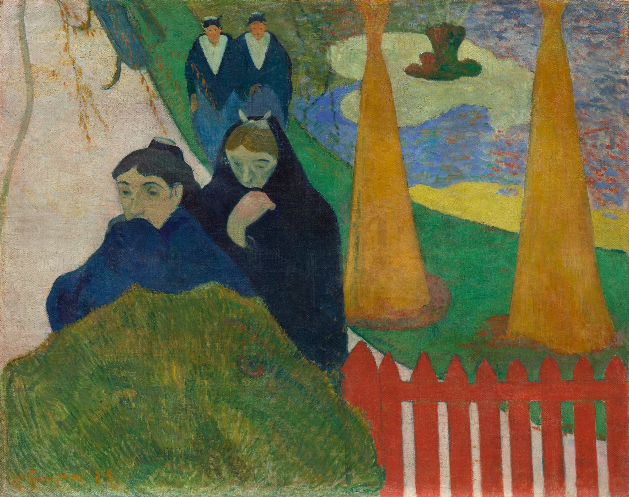 Arlésiennes (Mistral), by Paul Gauguin, oil, 1888