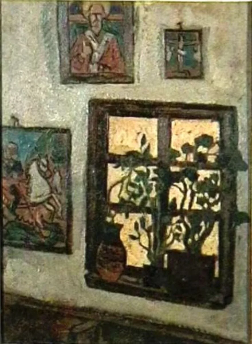 Fereastră, by Ștefan Dimitrescu, unspecified, 1919