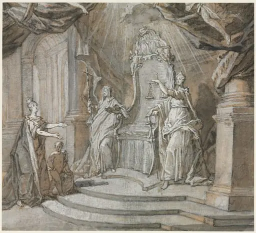 Madame de Maintenon Returning to the Catholic Church [1]