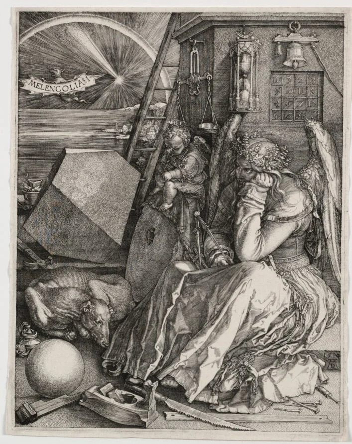 Melencolia I, by Albrecht Dürer, 1514