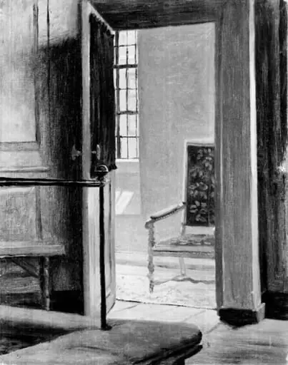 Study from the Interior of Vartov Church in Copenhagen