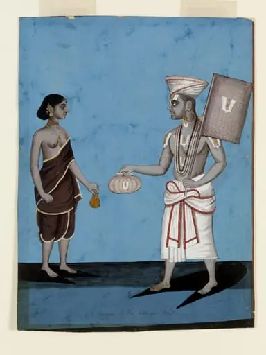 A beggar and his wife