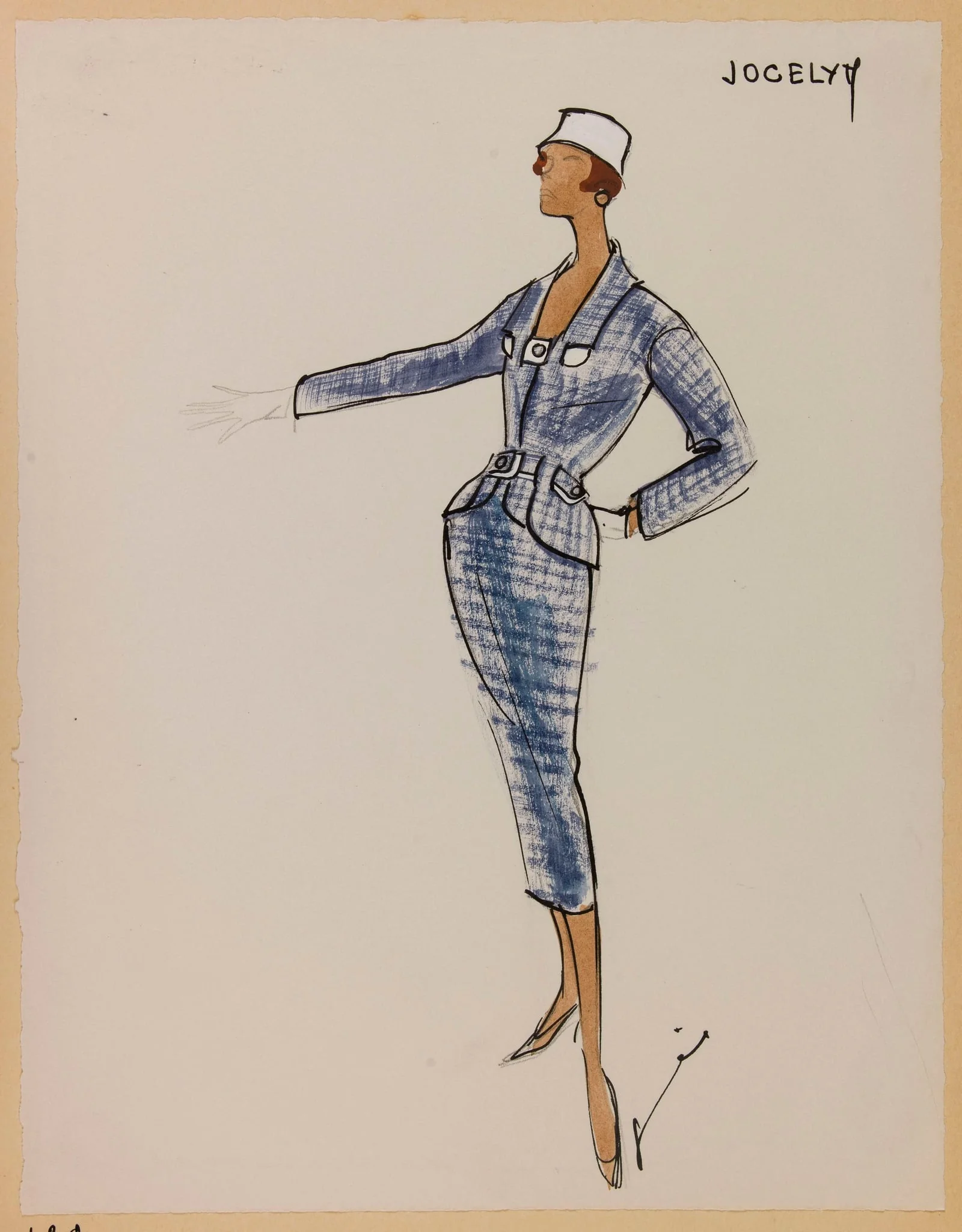 Jocelyn, by Marie-Louise Carven, 1956
