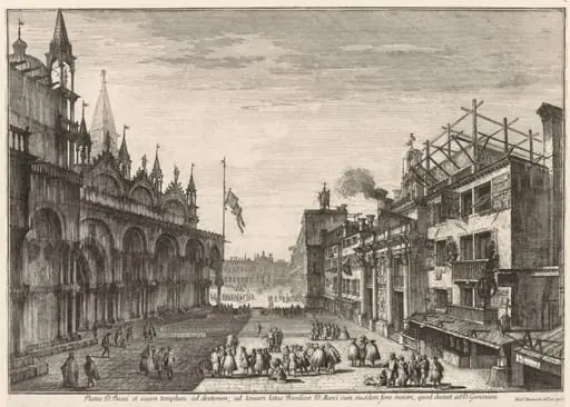 Views of Venice:  Piazzetta S. Basso