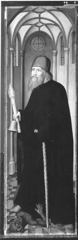 Rinck-Epitaph(?): Hl. Antonius Eremita (und Werkstatt)
