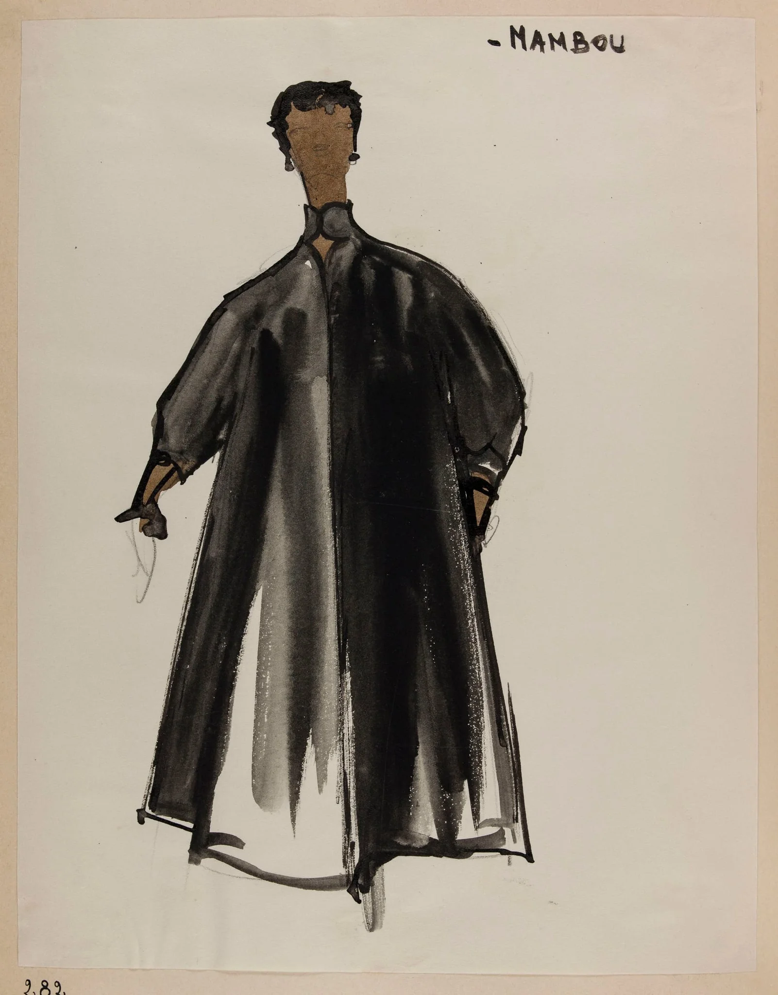 Nambou, by Carven, 1952