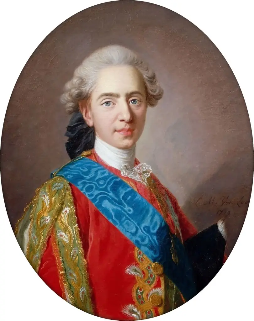 Louis XVI of France when he was the Dauphin of France.