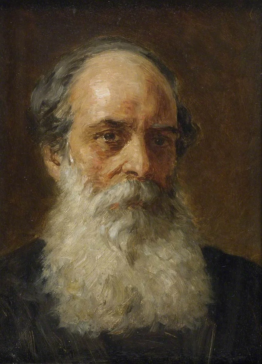 John Turtle Wood (1821–1890), by Louisa Starr, oil, 1887