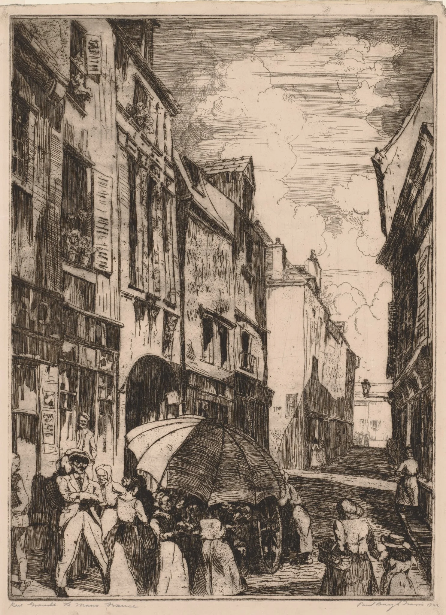 Rue Grande, Le Mans, France