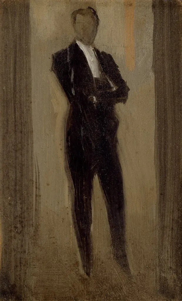 Portrait of a Man in Evening Dress