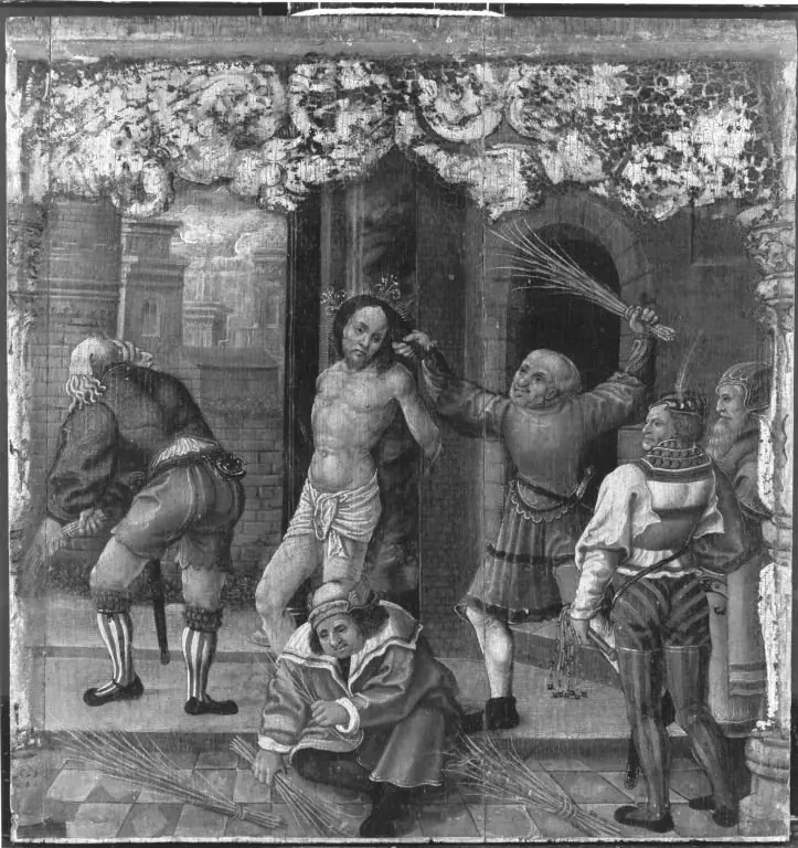 The flagellation of Christ