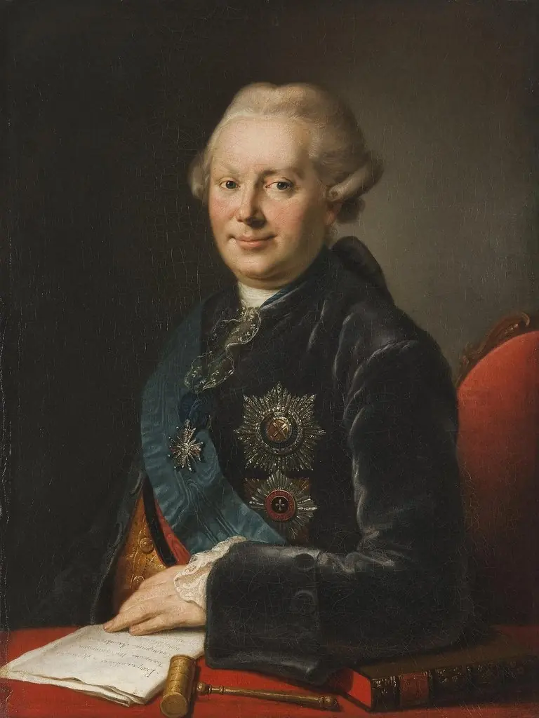 Portrait of Procurator-General Alexander Vyazemsky