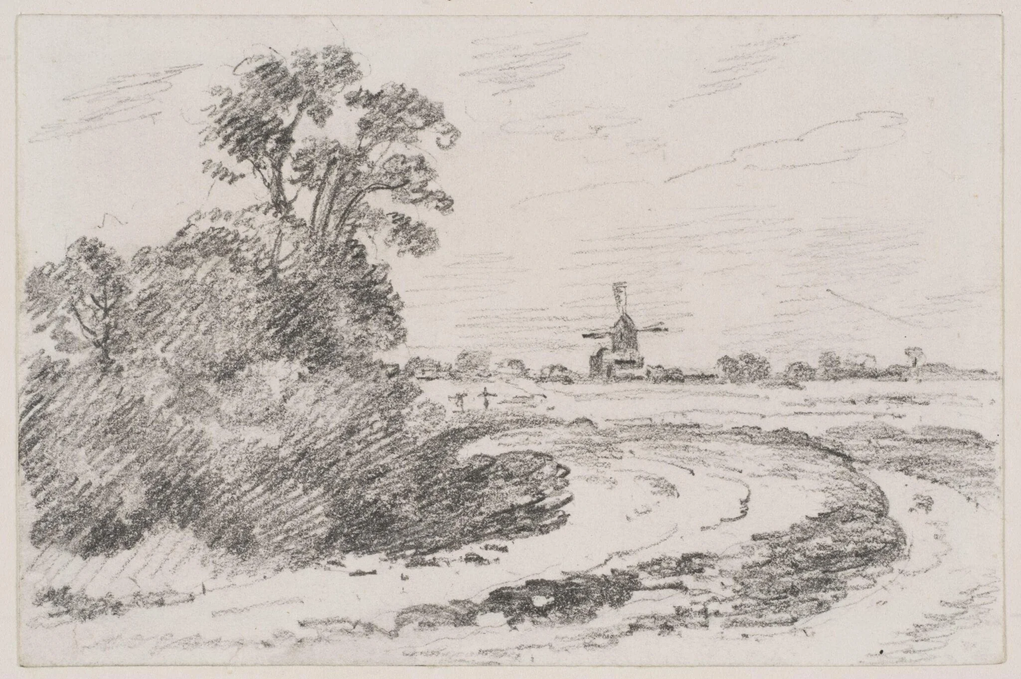 The family windmill at Bergholt Heath